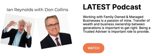 Ian Reynolds with Don Collins